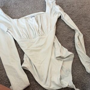 Princess Polly Cream Bodysuit
